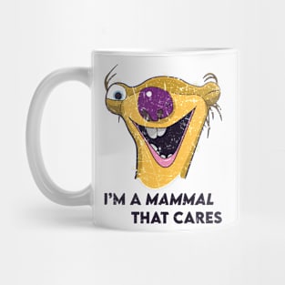 Sid the Sloth I'm A Mammal That Cares - Ice Age Mug